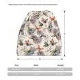 thumbnail image 3 of Disketp Flying Butterflies-1 Slouchy Beanie Hip-Hop Soft Lightweight Running Beanie Adult Hats Chemo Cap for Men Women, 3 of 8