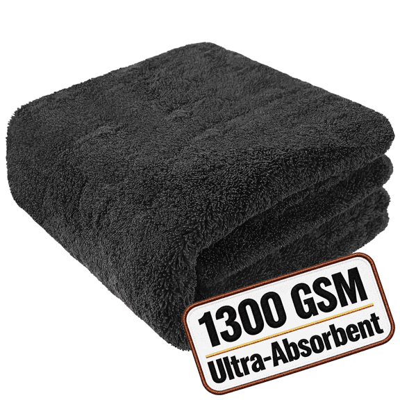 ENRUNEST 1300 GSM Car Drying Towel,Ultra-Absorbent,36" x 24"