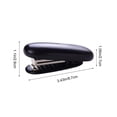 thumbnail image 3 of Mini Portable Stapler, 50-Staple Capacity Compact Paper Stapler, 3.42 x 1.1 x 1.06 in, Black, Desk Travel, 3 of 6