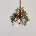 thumbnail image 1 of Adorno de Campana de Navidad, Decoración Colgante para de Navidad, Adornos Navideños, Campana de Cristal, Campana Artesanal, para Anive Estilo C, 1 of 8