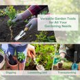thumbnail image 7 of Uxcell 12pcs Garden Hand Shovel 11.81 x 2.95" Aluminum Transplanting Trowel Garden Tools, Yellow & Green, 7 of 7