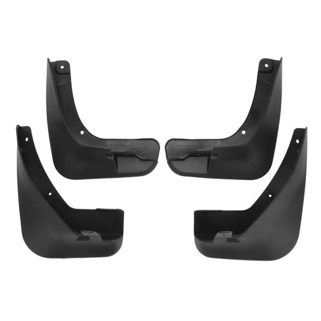 Guardabarros de barro únicos Bargains con accesorios de montaje para Renault Fluence 2011-2016, guardabarros delanteros y traseros, 1 conjunto
