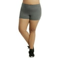 thumbnail image 2 of LAVRA Womens Regular &Plusr Size Shorts Athletic Bike Cotton Short Yoga Bottoms, 2 of 5