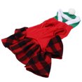 thumbnail image 4 of Vestido navideño para perros y gatos,Vestido navideño para perros y gatos, disfraces divertidos navideños para perros, vestido a cuadros de invierno para mascotas, rendimiento de gama alta, 4 of 12