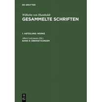 Gesammelte Schriften, Band 8, Ãbersetzungen, (Hardcover)