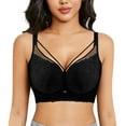 thumbnail image 2 of Lightly Lined Comfort Bra Full Coverage Strapless Bra Invisible Lift Bra No Underwire Comfort Push up Bras, 2 of 4