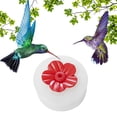 thumbnail image 6 of RKZDSR Hummingbird Feeder Best Hummingbird Feeder DIY Mason Jar Outdoor Feeder DIY Hanging Mini Hummingbird Feeder Port,Red, 6 of 9