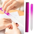 thumbnail image 2 of DHARMONAL Gradient Nail File Tempered Glass Nail File High End Nail Shop Strip Glass File Nail File Bits Cuticle Nails Package Files 100/180 Acrylic Nail Stuff Mini Nail Files Pack, 2 of 5