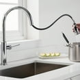thumbnail image 4 of Kraus Sellette Single Pull Down Handle Kitchen Sink Faucet, Stainless Steel, 4 of 5