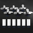 thumbnail image 5 of Tnobhg 1/6Pcs Sewing Rolled Hemmer Foot Set Easy to Use 3mm-8mm Universal Efficient Sewing Machine Feet for Home Industrial Use, 5 of 8