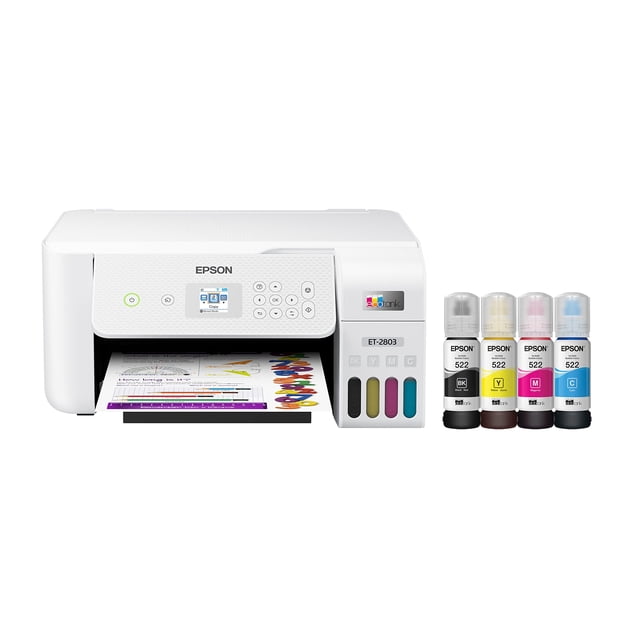 Impresora Epson EcoTank ET-2803 inalámbrica en color todo en uno
