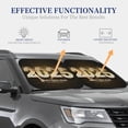 thumbnail image 4 of Honeii Happy New Year 2025 E Print Foldable Car Sun Shade for Windshield, 2-Piece UV Protection Shade, Protects Car Interior, Ideal for Cars, Trucks, SUVs-Small, 4 of 6