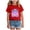 Brick Red, variant on Wonitaaizi Girls Kids Halloween Tshirt Tshirts Ghost Clothes Short Sleeve Tee (3-4 Years,Dark Blue)