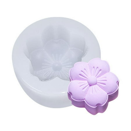 

Mooncake Moulds Silicone Chocolate Moulds Baking Tool Baking Accessories Flowers Shaped 8 Styles Gifts for Baking Lovers