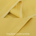 thumbnail image 5 of Lorviah Cotton Body Pillowcase - Ultra Soft & Luxurious 20"x54" Body Pillow Cover with Envelope Closure - 1 Pack - Yellow, 5 of 6