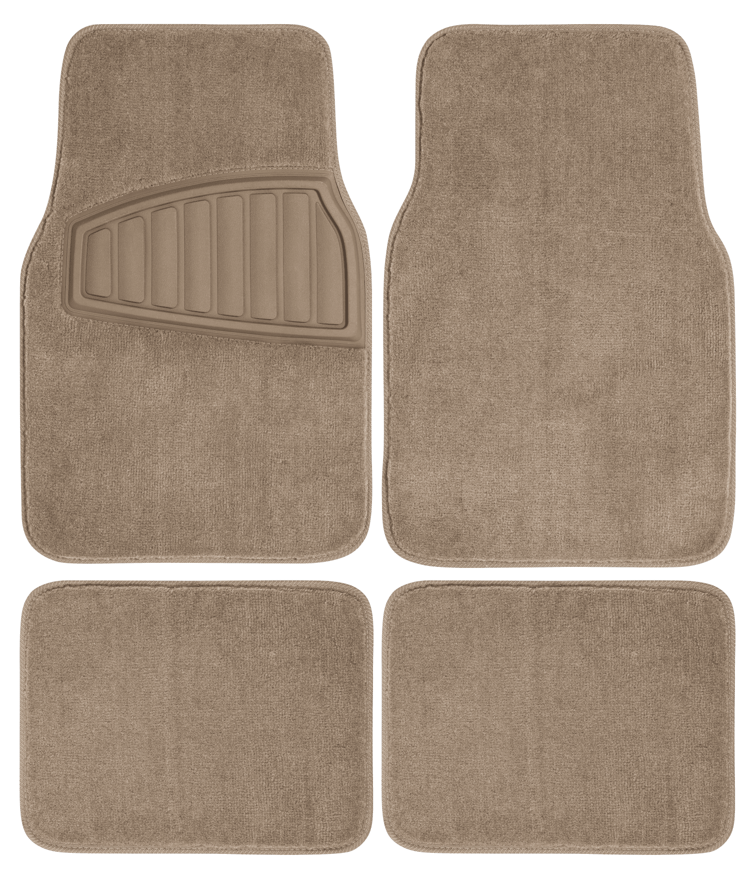 DICKIES ALL WEATHER WATER PROOF 2PCS FRONT FLOOR MATS GREY FOR LAND ROVER GEO