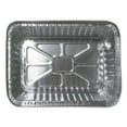 thumbnail image 2 of Durable Packaging Aluminum Closeable Containers, 2.25 lb Oblong, 8.69 x 6.13 x 2.13, Silver, 500/Carton -DPK25030500, 2 of 2