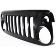 thumbnail image 3 of For 07-17 Wrangler JK 3.8L & 3.6L Front Grill Grille Assembly Black Shell Insert, 3 of 5