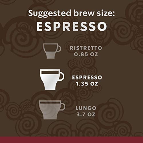 Starbucks by Nespresso Single Serve Capsules, Compatible with Original Line System, Dark Roast, 10 Count of 50 Count - Walmart.com
