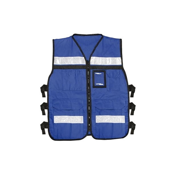 Chaleco Abierto Azul Talla Mediana Urrea Urrea USCH41