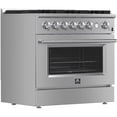 thumbnail image 4 of Marco 36-Inch Gas Range Stainless Steel, 6 Burners 67,000 BTU, 5.36 cu.ft. Convection Oven, 4 of 4