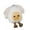 Soft-Boiled Egg, variant on Fun Plush Toy Cute Stuffed Doll, Adorable Mini Plush Figure Birthday Gift, Soft Stuffed Plush Pillow Doll for Hugging, Decorative Plush Toy for Bedroom Sofa Home Decor