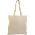 thumbnail image 2 of JoveMarine  Natural Cotton Shopper Tote Bags Blank Reusable Shopping Bags 15x16.5 Inches Perfect for Advertising Grocery and Eco-Friendly Use Beige, 2 of 3
