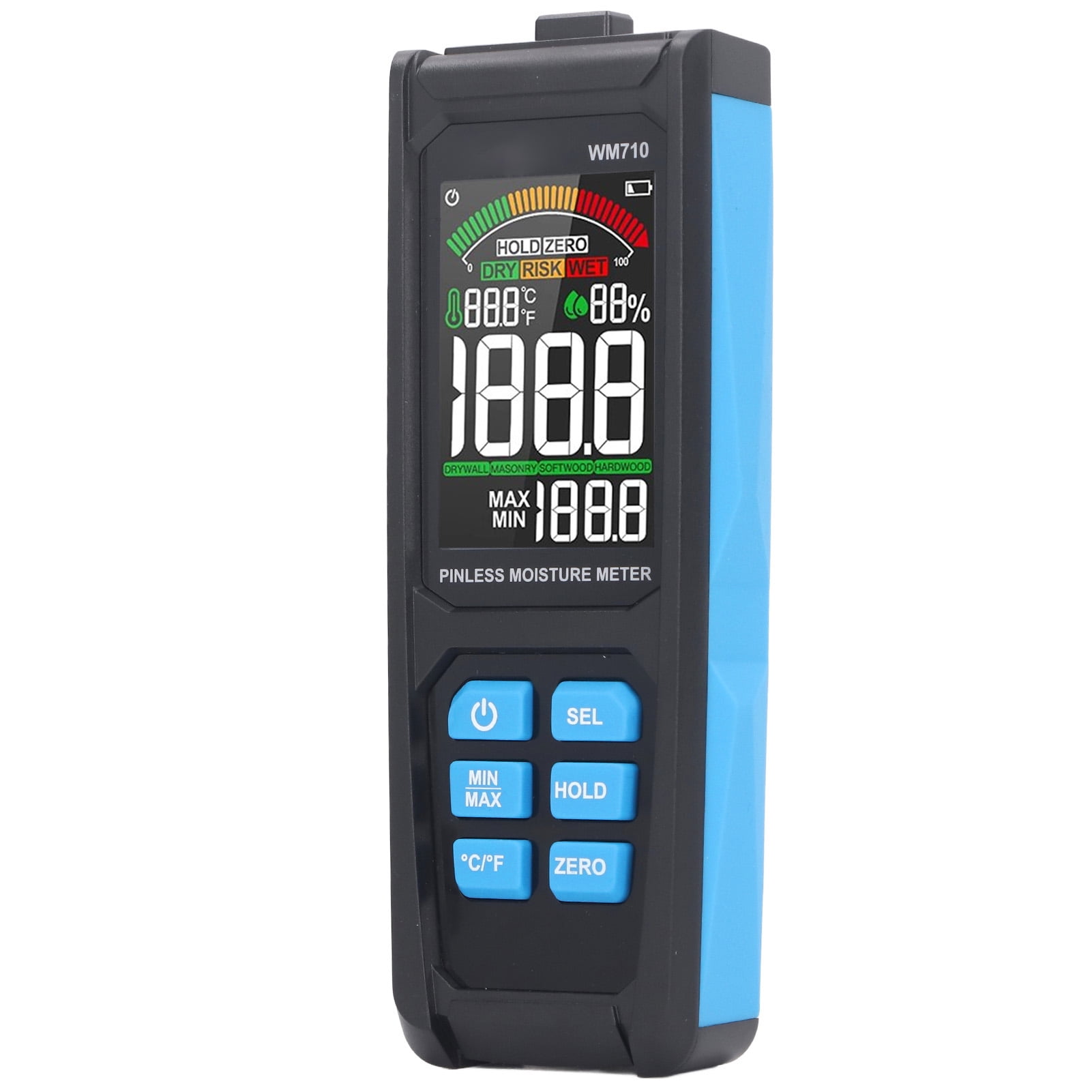 Wall Moisture Sensor, Digital Moisture Detector Sensitive Response Non