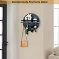 thumbnail image 3 of Portallaves Decorativo de Pared con Estante y Ganchos dreampossible, 3 of 7