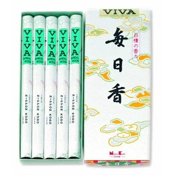 MAINICHI-KOH VIVA Sandalwood Long stick 5 rolls