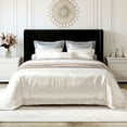 thumbnail image 3 of Amolife Full Size Bed Frame, Velvet Platform Bed with Upholstered Wingback Headboard, No Box Spring Needed, Black, 3 of 12