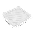 thumbnail image 2 of Milisten 1Pack Plastic Food Tray Freezer Baskets Chest White Plastic for Kitchen Storage, 2 of 8