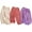 Pink+Purple+Apricot, variant on GYRATEDREAM 3 Pack Toddler Kids Boys Girls Cotton Linen Elastic Basic Harem Long Pants Bloomers Casual Joggers 2-8T