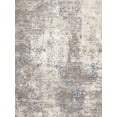 thumbnail image 3 of Pasargad Home Turkish Stella Design Power-Loomed Beige/Light Grey Oval Rug- 3' x 5', All Ages, Indoors, 3 of 8