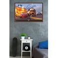 thumbnail image 2 of Disney Pixar Cars 2 - Action Trio Wall Poster, 22.375" x 34", Framed, 2 of 2