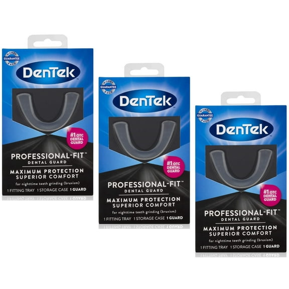 DenTek Maximum Protection Dental Guard Professional- Fit 1 ea (Pack of 3)