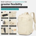 thumbnail image 4 of Joyway Travel Backpack for Women & Men Large Capacity Carry On Backpack with Shoe Compartment Waterproof Weekender Bag Laptop Backpack with Wide Opening Overnight Bag for Travel Work Gym, 4 of 9