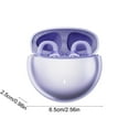 thumbnail image 2 of LACKUST Purple Open Ear Ear Hook Bluetooth 5.4 Headphones - Sports, Ultra-Low Latency, Type-C Fast Charging, 8-Hour Battery, HD Calling for Workout, 2 of 2
