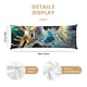 thumbnail image 3 of Fotbe Colorful Stained Glass Deer Funda para Almohada Corporal con Diseño, Funda de Microfibra Ultrasuave de 20x54 Pulgadas, Ropa de Cama Elegante, 3 of 7