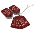 thumbnail image 3 of Inkdotpot 100 Pack Real Rose Gold Foil Paper Tags Baby It's Cold Outside Baby Shower Favor Hang Tag, 3 of 6