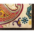 thumbnail image 5 of Unique Loom Estrella Paisley Floral Area Rug 8' x 11' Rectangle Beige/Pink, 5 of 5