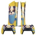 thumbnail image 2 of Skin Sticker for PS5 Slim Standard PS5 Pro Disc Digital Edition Console and Controllers Decals for Playstation 5 (Cute Dog In Teacup,PS5 Slim Disc Edition), 2 of 5