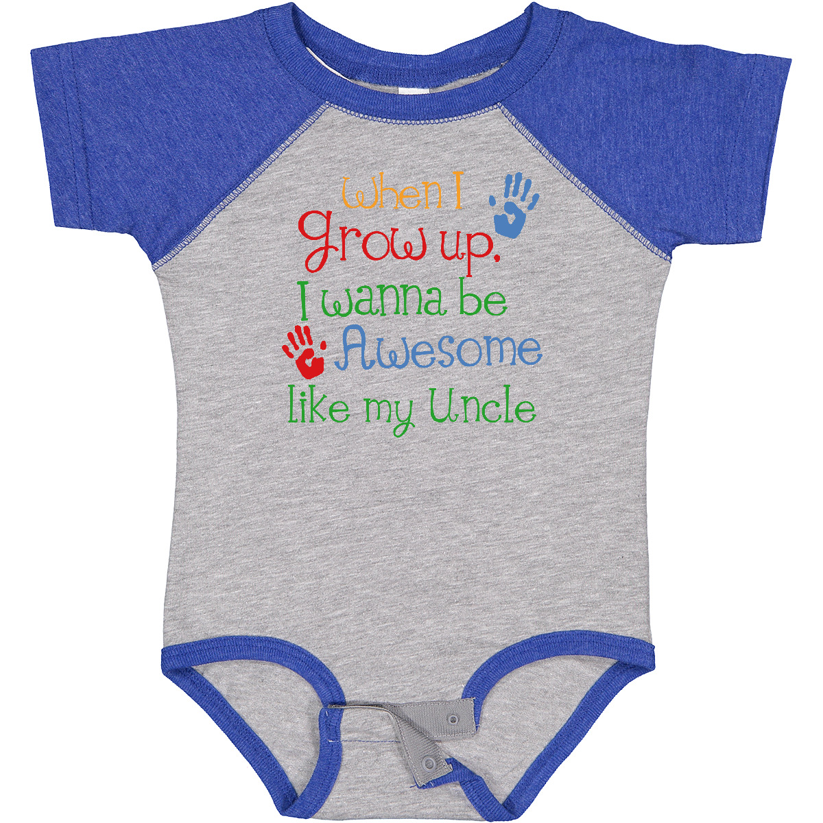Inktastic Awesome Like My Uncle Boys or Girls Baby Bodysuit
