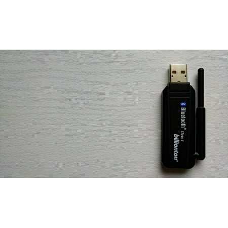 Canvas Print The Device Wireless USB Dongle Bluetooth Stretched Canvas 10 x