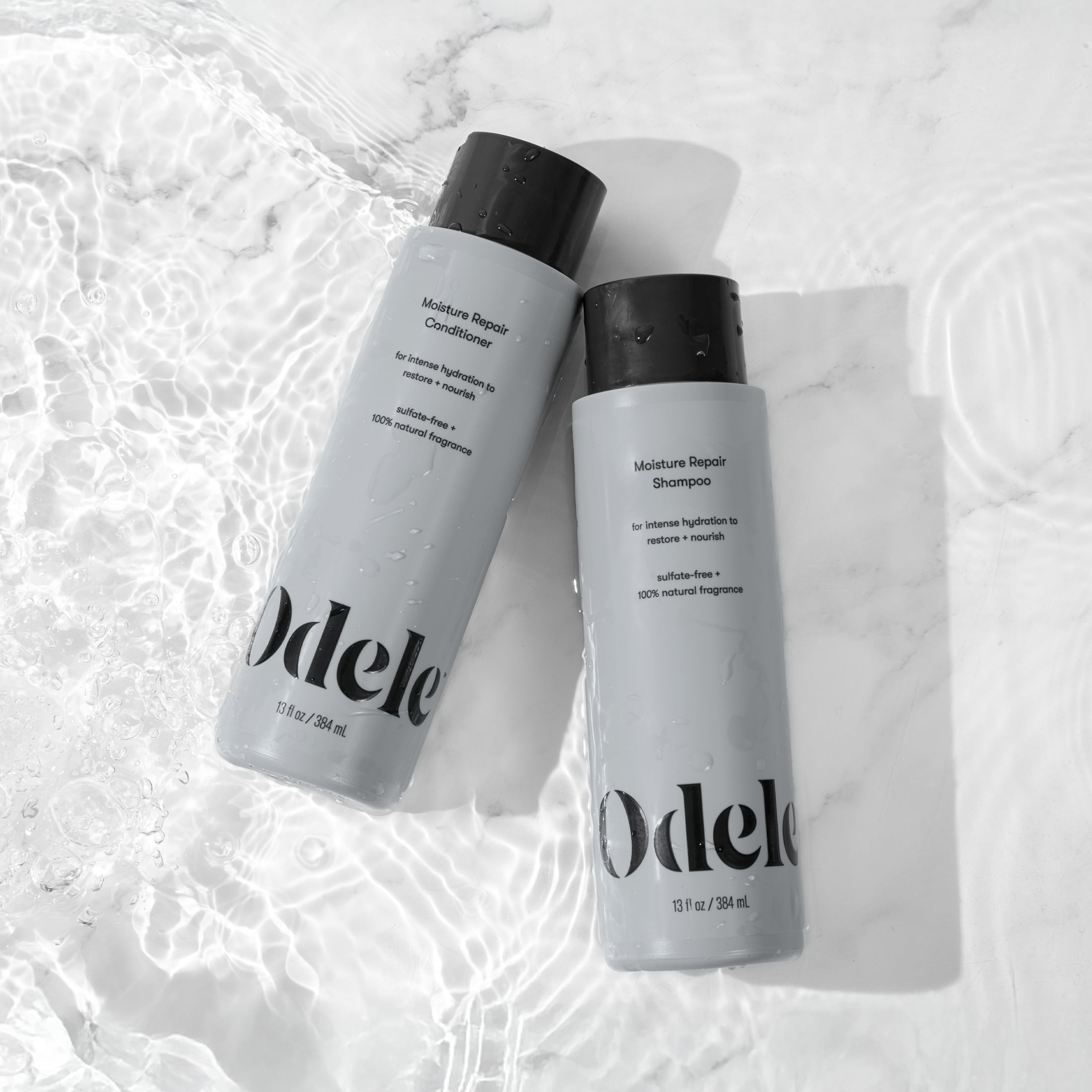 Odele Moisture Repair Conditioner for Dry + Damaged Hair, Silicone + Sulfate Free, 13 fl oz
