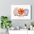 thumbnail image 6 of Scripture Walls  With God Flowers Bible Verse Canvas Christian Wall Art Ready to Hang Unframed, 6 of 16