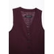 thumbnail image 5 of HH TRAF 2024 Tops elegantes de estilo urbano para mujer, color rojo vino, escote en V, sin mangas, botones, botonadura sencilla, chalecos de verano, tops para mujer a la moda, 5 of 5