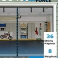 thumbnail image 3 of MAXVINI 9x7Ft Garage Screen Doors for 1 Car Garage - Magnetic Closure, Heavy Duty, Retractable Net, 3 of 8