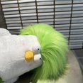 thumbnail image 5 of Comedic Home Accent​​ Silly Chicken Plush Toy with Long Feathers, 18inch Hairy Bird Doll for Prank Gifts, Humorous Home Decor Absurd Humor Toy​​, 5 of 6