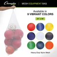 thumbnail image 2 of Champion Sports 48 x 24 Mesh Drawstring Sport Equipment Bags, Set of 6 Colors, 2 of 4